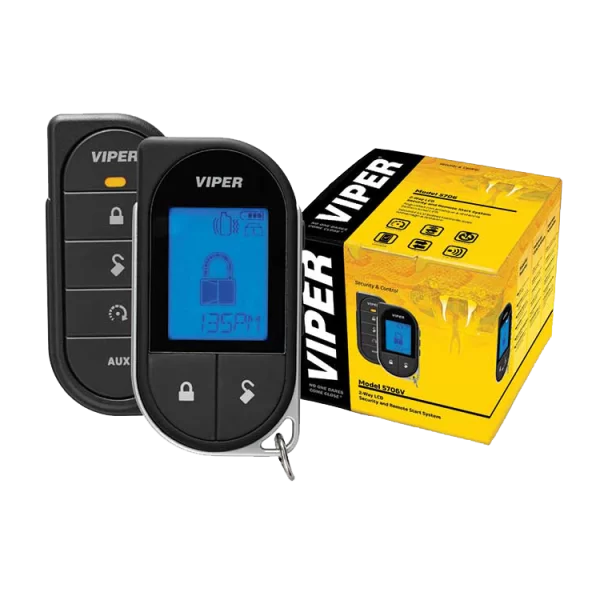 Viper 5706V LCD 2-Way Security System + Remote Start Supply & Fit