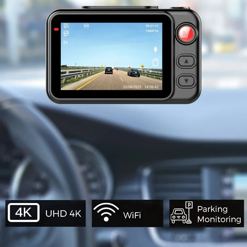 Dashcam Voyager S2500 wi-fi, 4K UHD