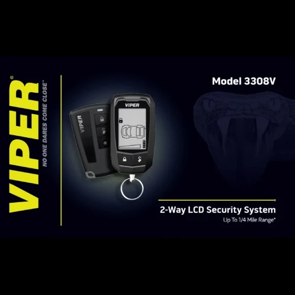 Two Way Viper Alarm 3308v Fitted