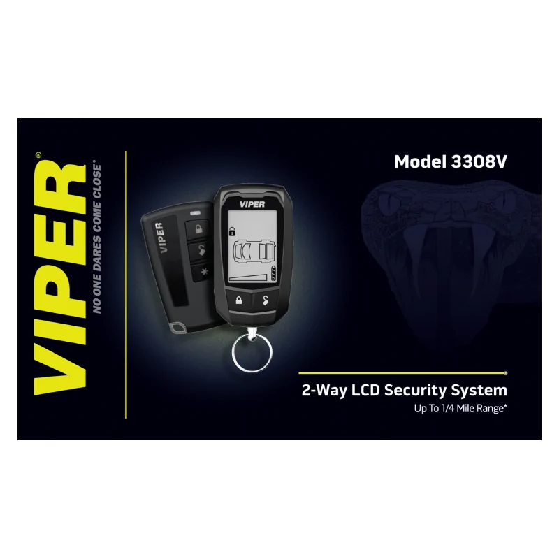 Two Way Viper Alarm 3308v Fitted