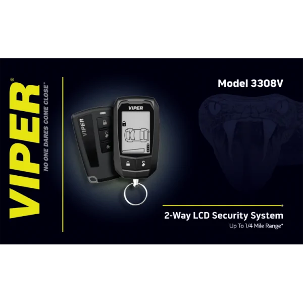 Two Way Viper Alarm 3308v Fitted