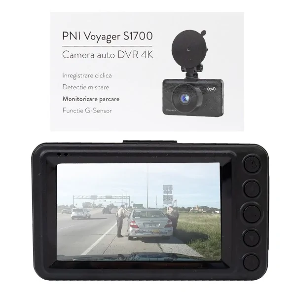 Dashcam Voyager S1700 wi-fi 4K Ultra HD