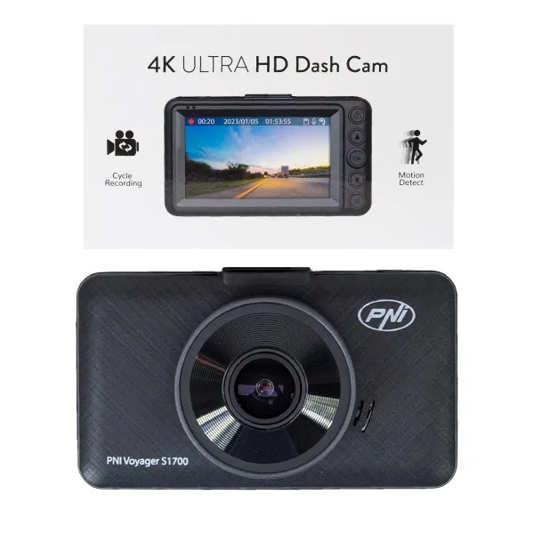 Dashcam Voyager S1700 wi-fi 4K Ultra HD
