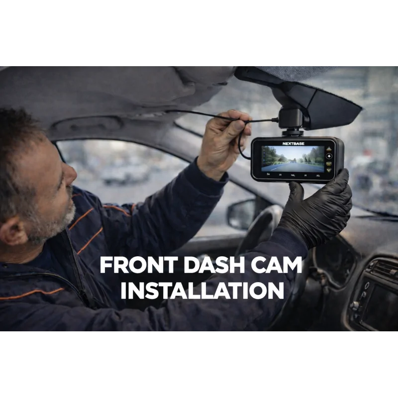 Front Dash Cam Installation