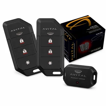 Avital 3103L Security System with Proximity Sensor