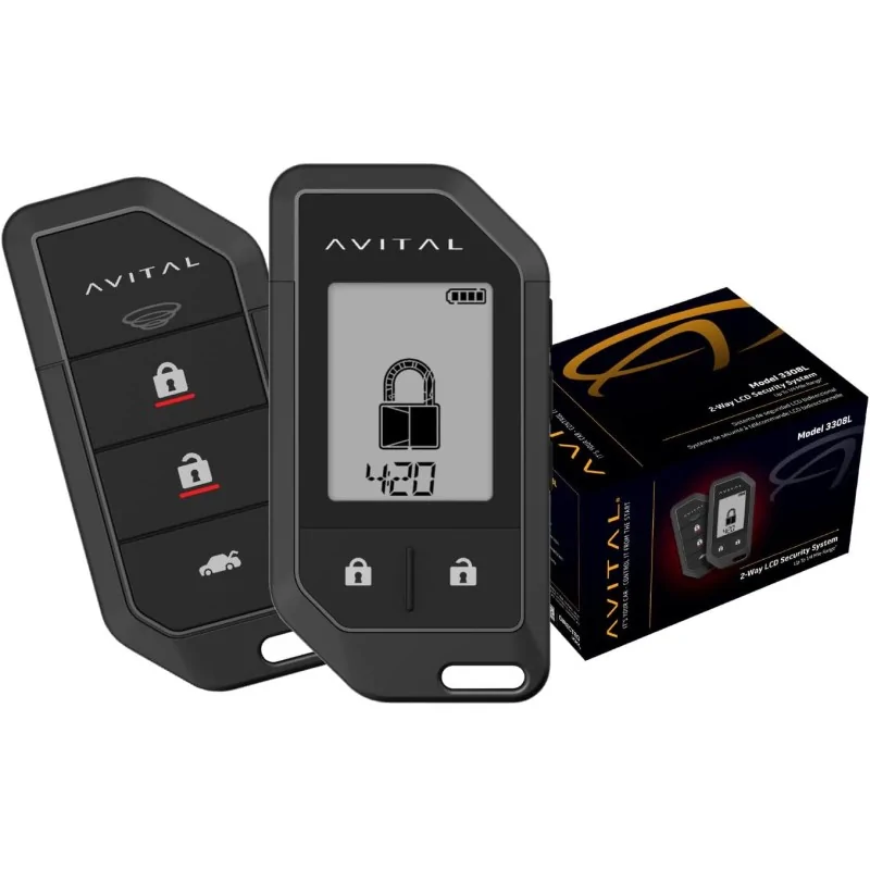 Two Way Car Alarm System Avital 3308L