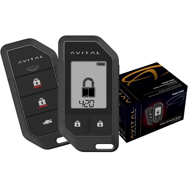 Two Way Car Alarm System Avital 3308L